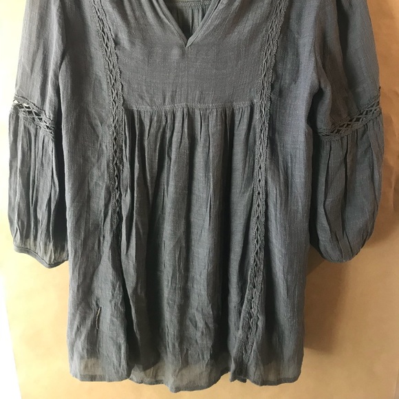 Monoreno Tops - Monoreno Tunic top. Beautiful grey